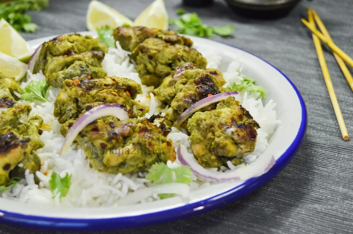 Chicken Green Tikka