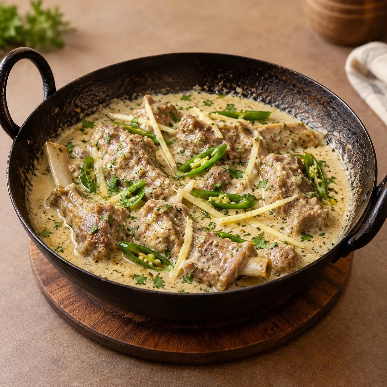 Lamb White Karahi