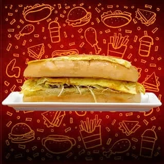 Shami Double Egg Burger