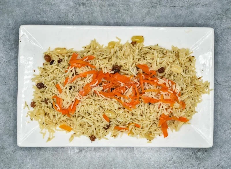 Sada Pulao Plate