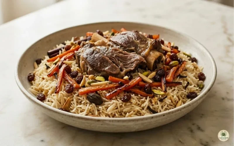 Beef Pulao Plate